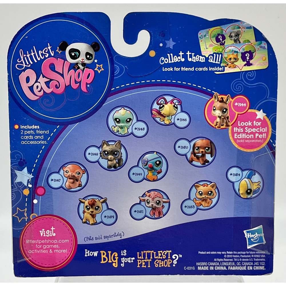 2010 Littlest Pet Shop-Collector Pes #1953/#1954 BRAND NEW - Picture 3 of 6
